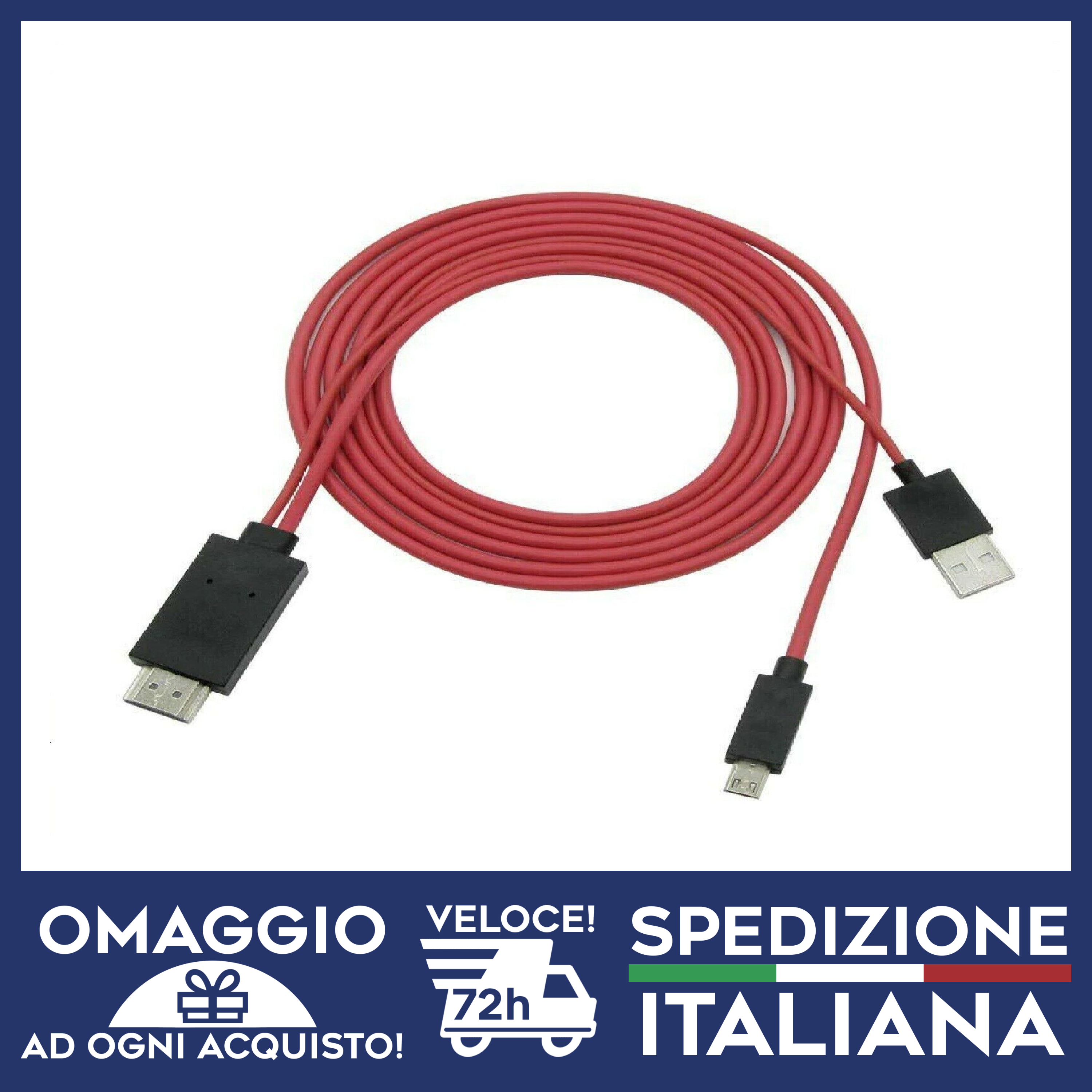 Cavo Per Vedere Video Da Smartphone A Tv